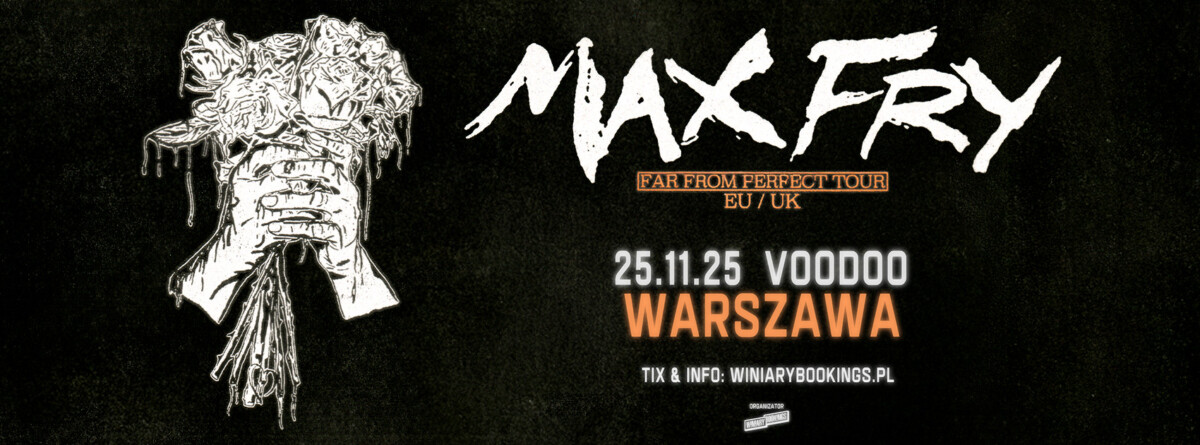 Max Fry live tour poster 2026